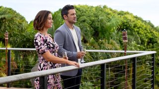 Ashley Williams and Ryan Paevey star in Two Tickets to Paradise