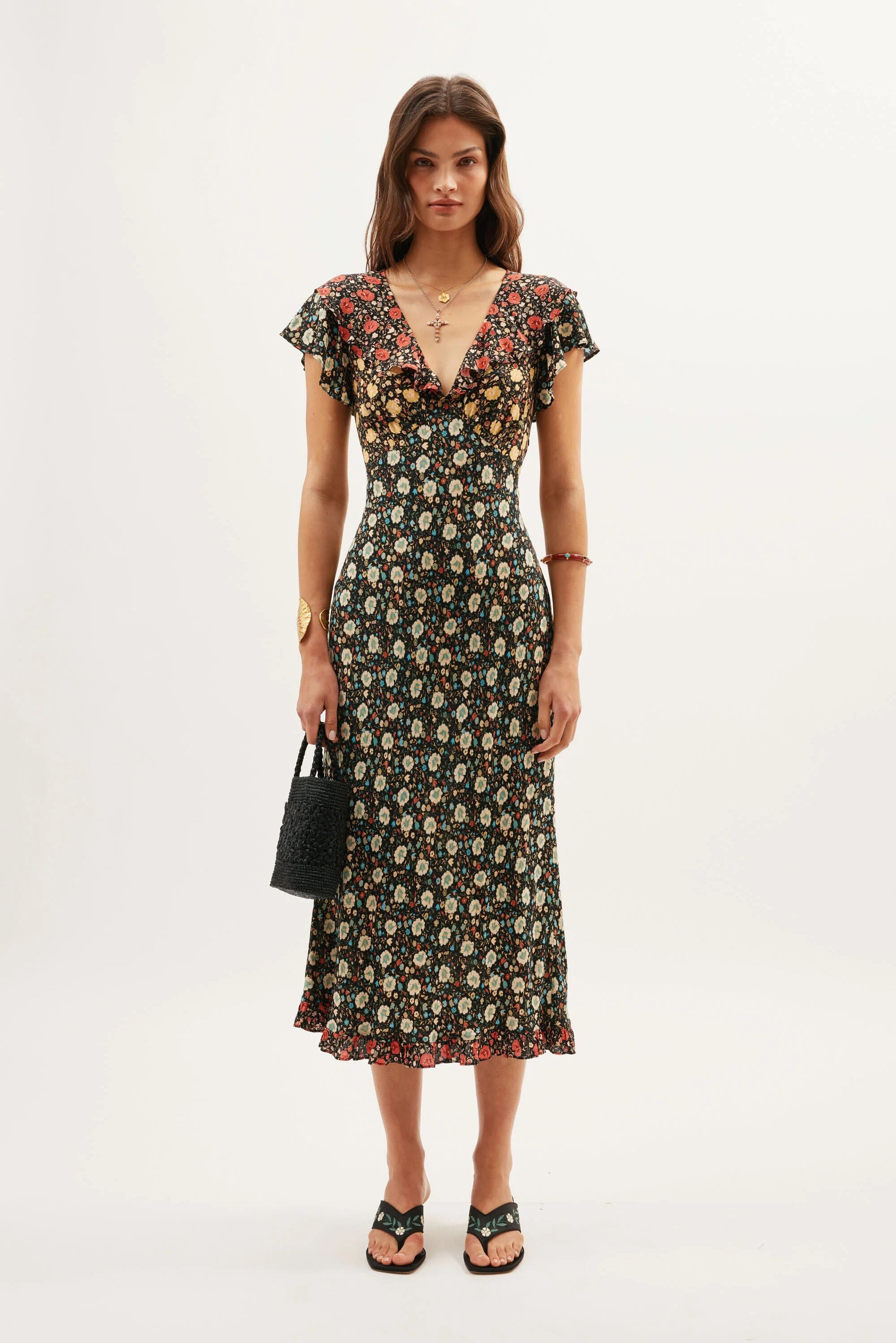 Bethea - Eva Floral Mix Black