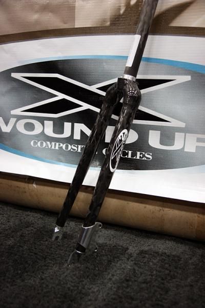 Wound-Up is early to the game with disc-ready 'cross forks - this one was actually originally built for tandem use.