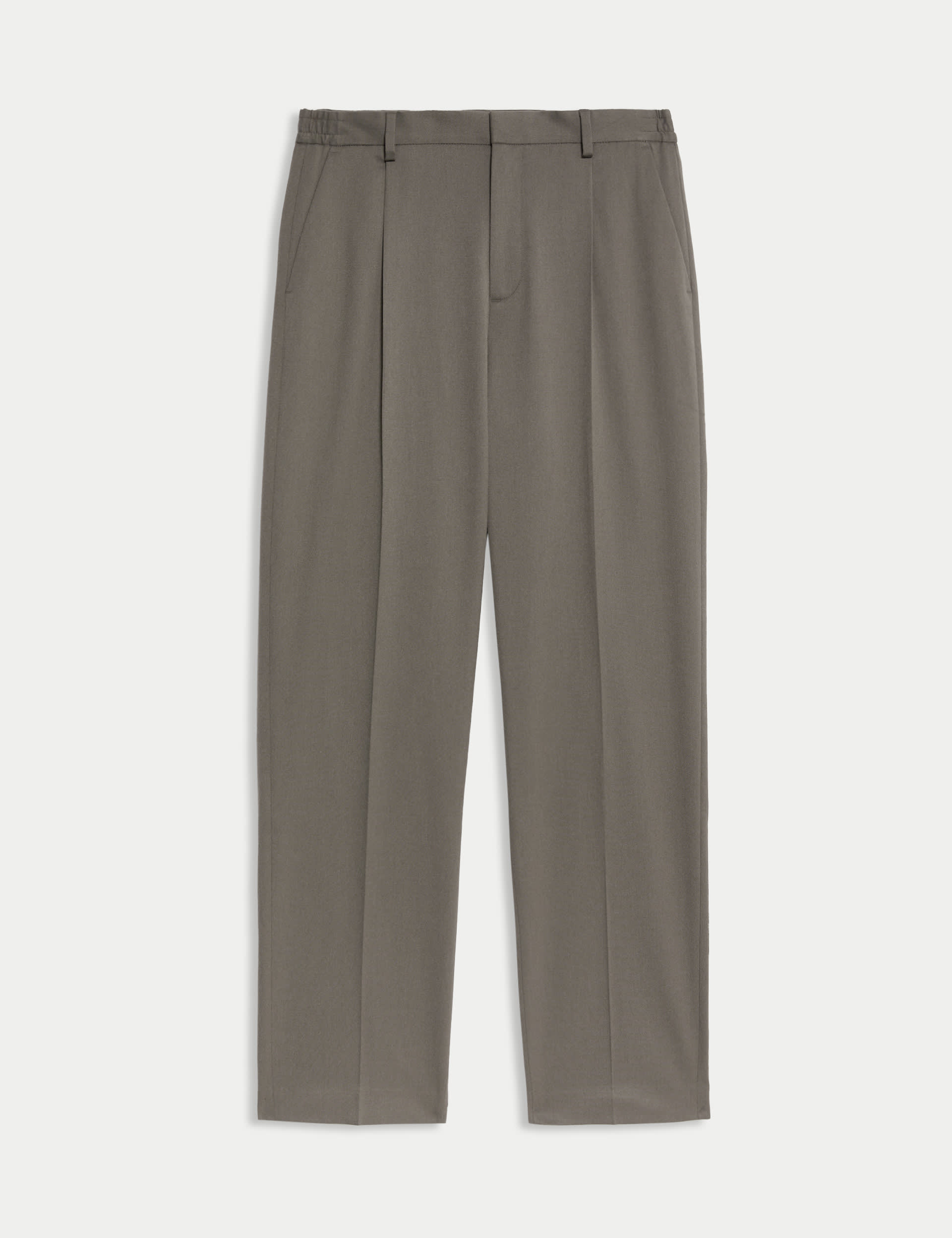 Relaxed Fit Smart Stretch Trousers