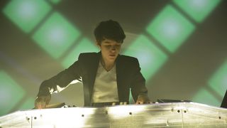Madeon rocks the crowd at Global Gathering 2013.