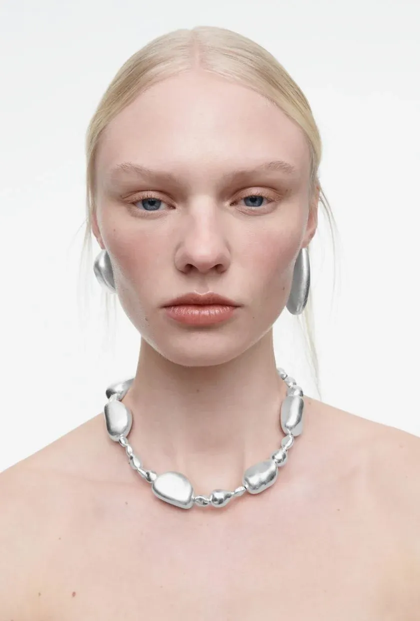 COS, Beaded Pebble Necklace