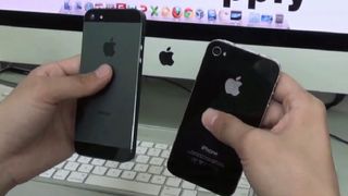 iPhone 5 case caught on film