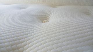 Closeup on Silentnight Geltex Pocket 3000 mattress