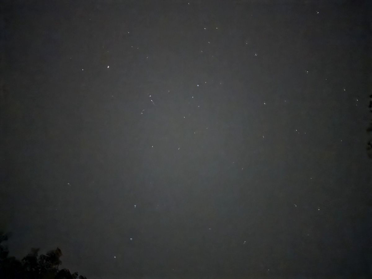 Samsung Galaxy S25 Edge Astrophotography Night Mode Sample.
