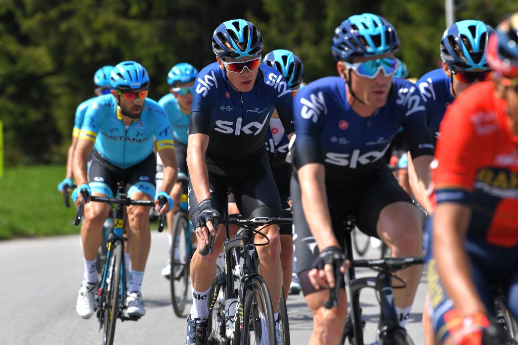 Chris Froome added the Tour of the Alps to his programme after a trying start to 2019.