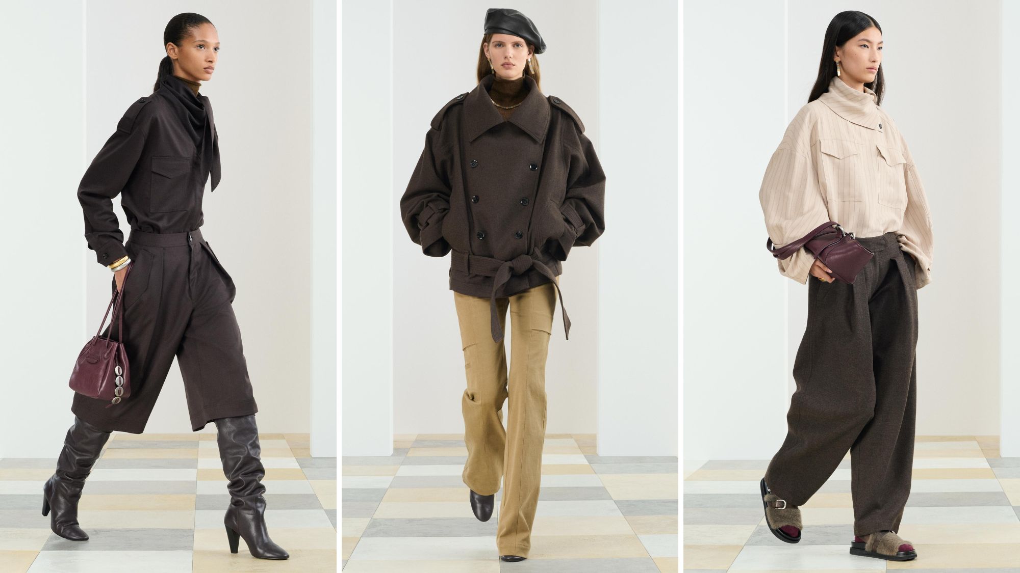 models wearing clothes and accessories from the zara new in section