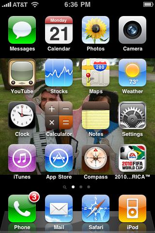 iOS 4 wallpaper