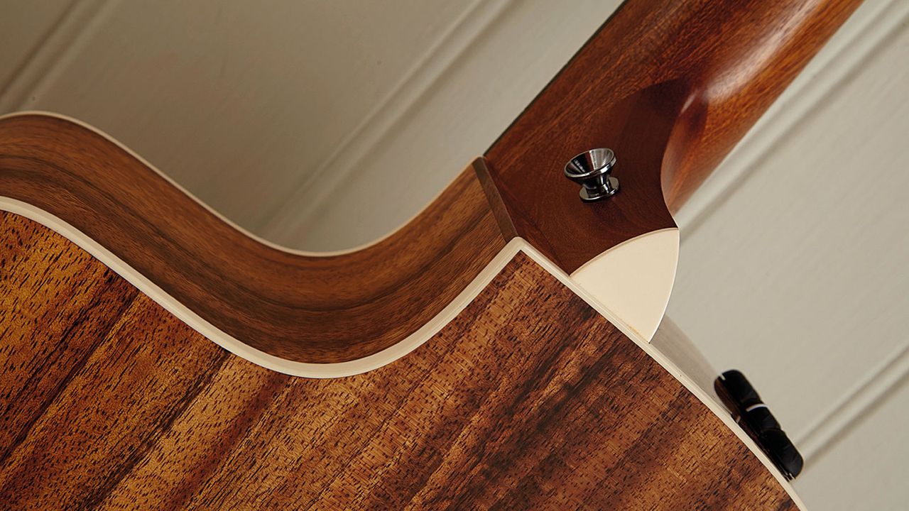 Koa is a highly valued wood that adds a real upmarket vibe here