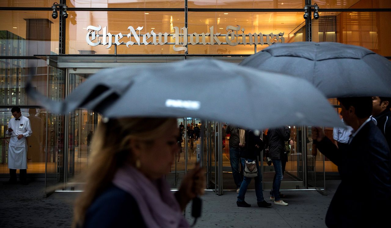 The New York Times Building.