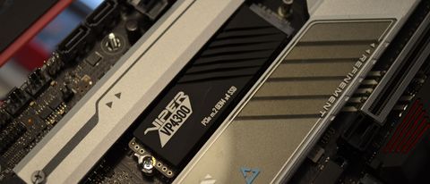 A Patriot Viper VP4300 in a motherboard