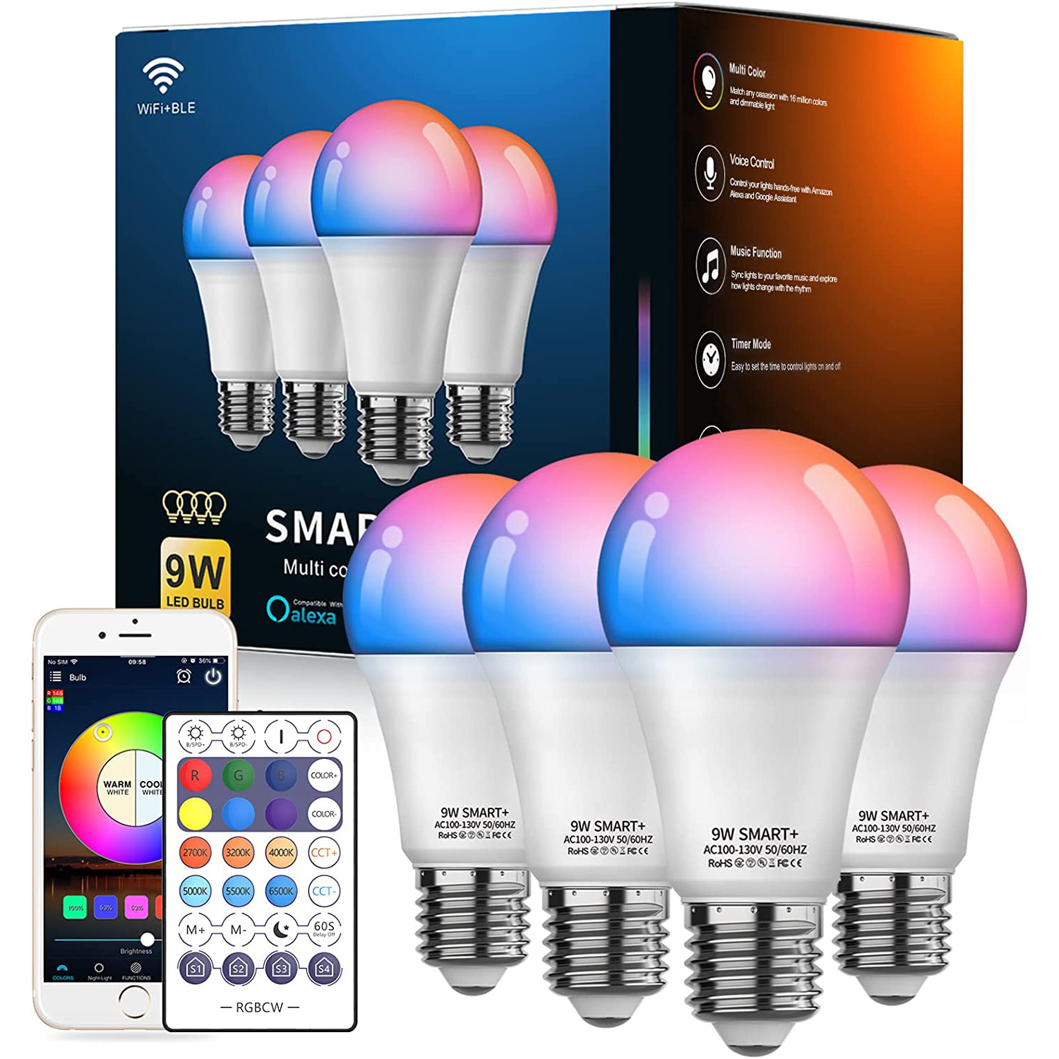 These 10 light bulbs work over Bluetooth and don't need a hub | Android ...