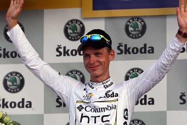 Tony Martin (Columbia-HTC) is in white.