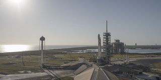 Launch Time Nears for SES-10, Falcon 9