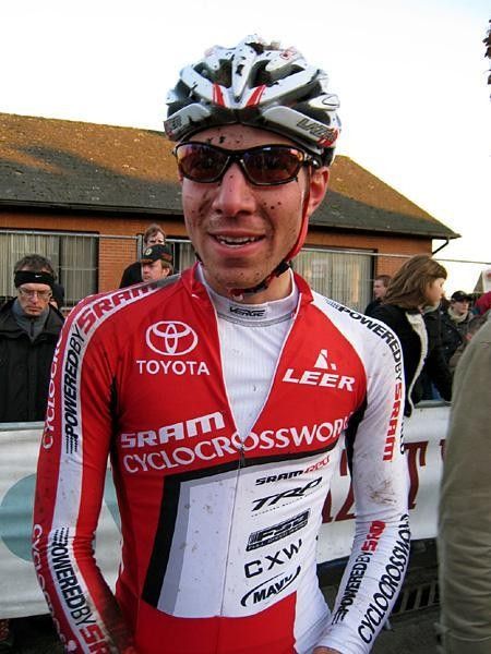 A satisfied Jeremy Powers