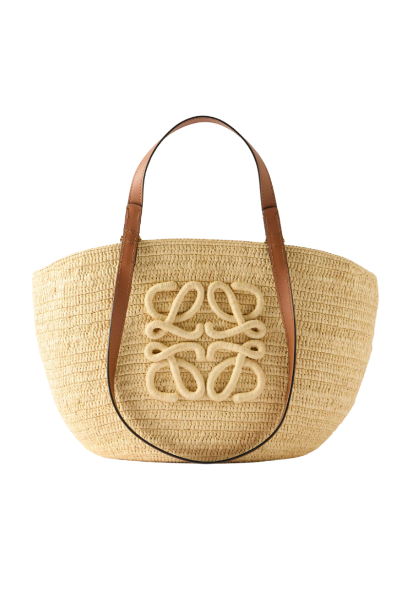 LOEWE, Eclipse Basket Raffia Tote