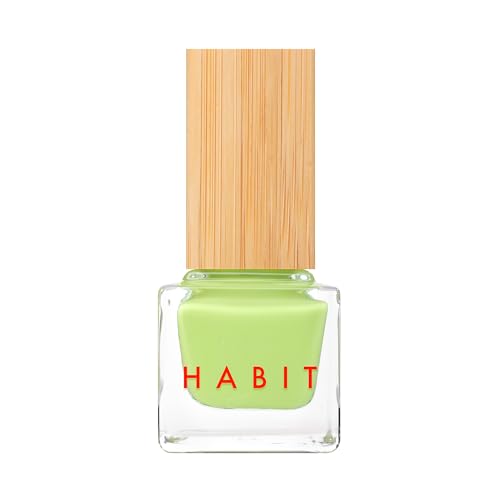 Habit Cosmetics | Vegan, Toxin-Free amp;amp; Sustainably Packaged Nail Polish - Green - .3oz (bootleg)