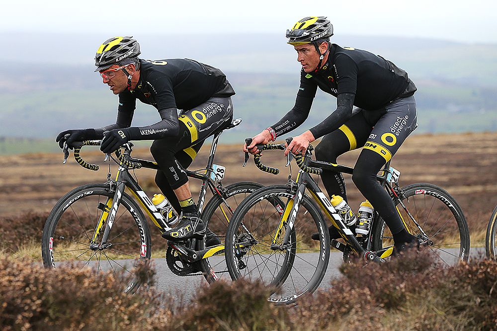 Direct Energie's Alexandre Pichot and Perrig Quemeneur.