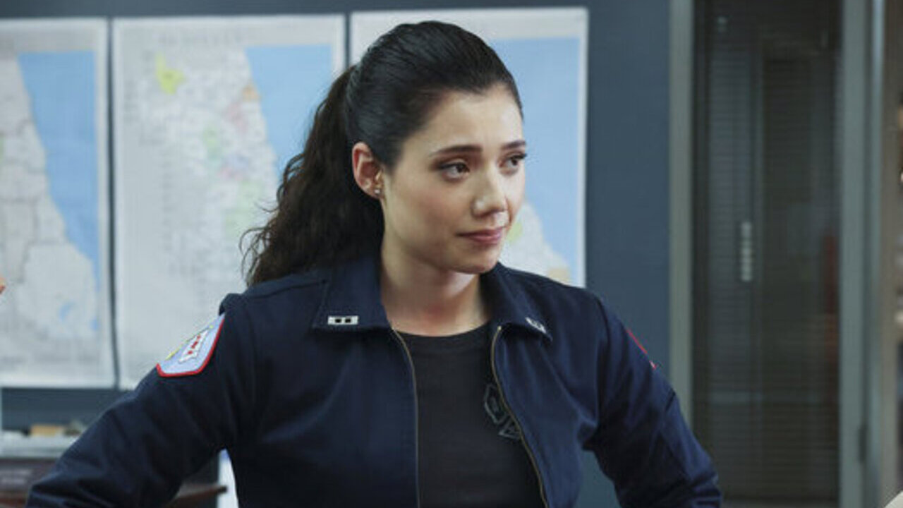 Hanako Greensmith as Violet in Chicago Fire