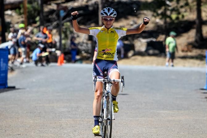 Claudia Hausler (TIBCO) takes the win.