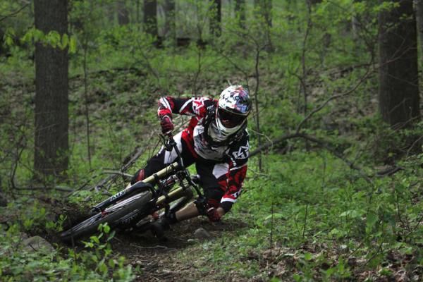 Neko Mulally (Trek World Racing) on his way to winning