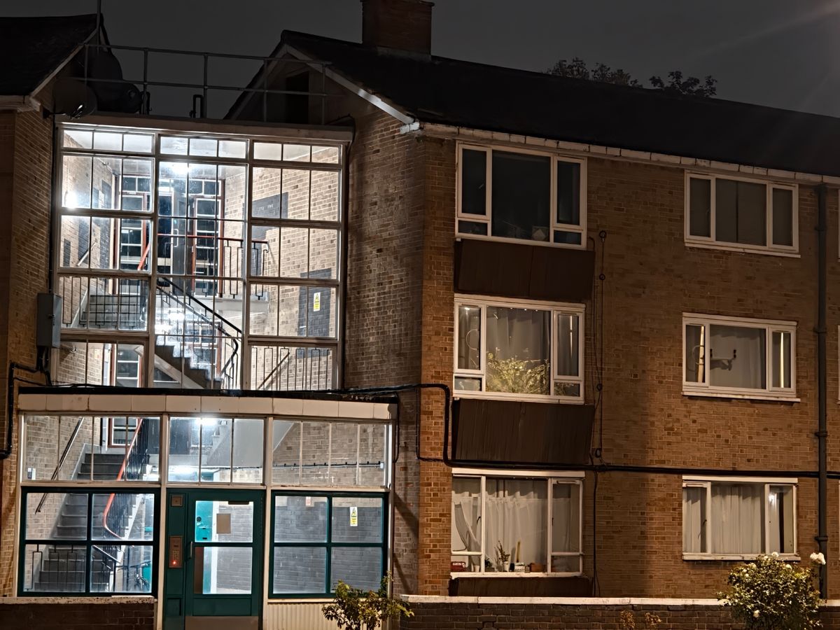 An apartment complex