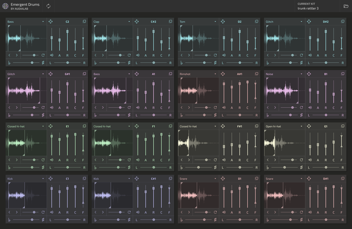 Audialab's Emergent Drums infinitely generates unique drum samples ...