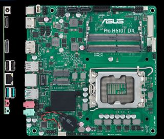 Asus Pro H610T ITX motherboard