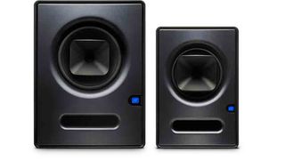 The Sceptre S8 CoActual monitor (left) features an 8 inch low driver, while the S6 (right) utilises a 6.5 inch