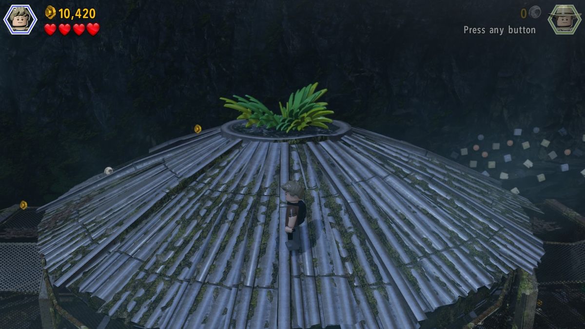 The Bird Cage Lego Jurassic World Minikit and Amber Fossil Brick