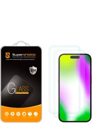 Supershieldz (2 Pack) Anti Glare (Matte) Screen Protector Designed for iPhone 15