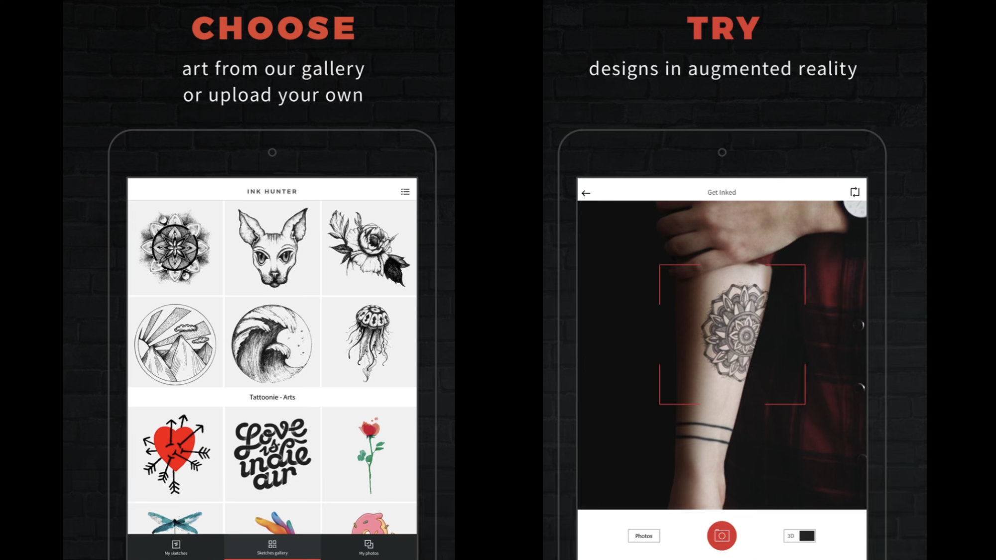 Test out a new tattoo (without the needles) with AR iPhone app ...