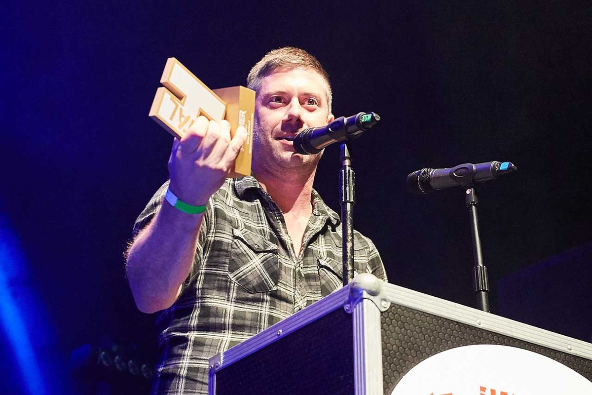 Wes Borland at the Golden Gods