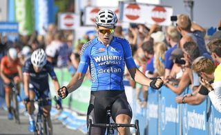 Wout van Aert wins stage 2 at the Tour of Denmark