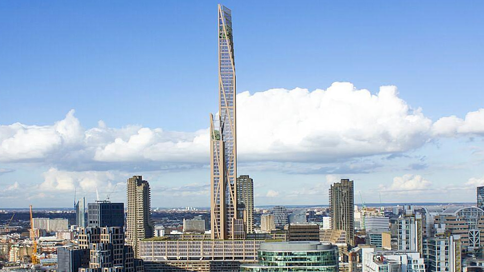 Architects want to build a wooden skyscraper in the centre of London