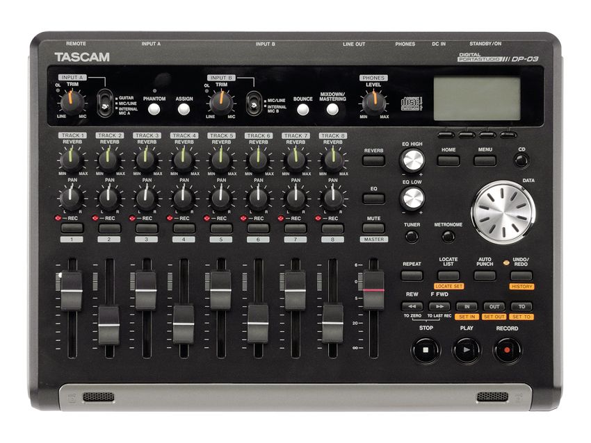 The DP-03's footprint is around the size of a piece of A4.
