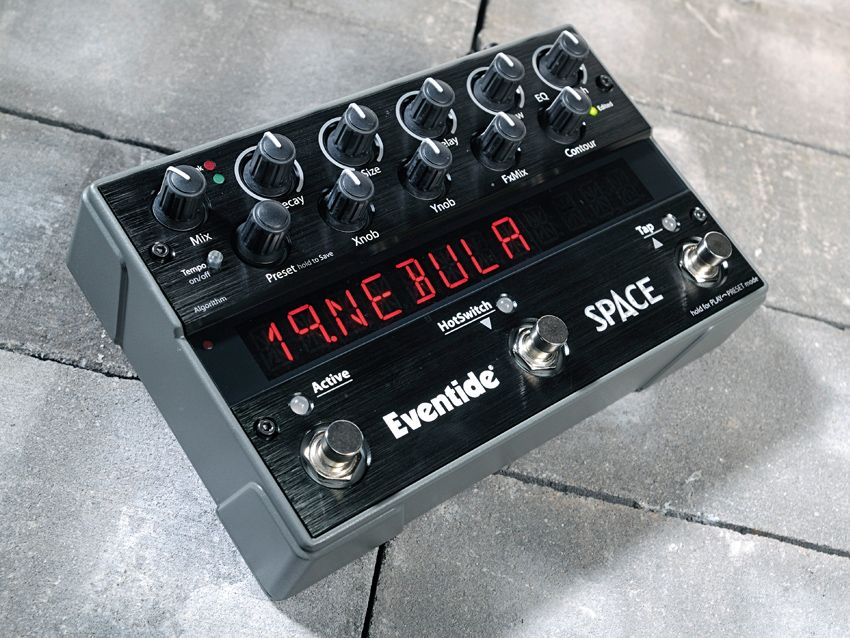 Space offers a huge range of onboard effects.