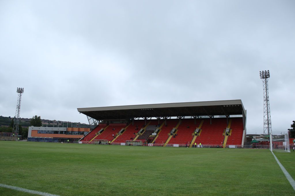 General view during the Pre-season Friendly match between Gateshead and Newcastle United at the Gateshead International Stadium, Gateshead on Saturday 31st July 2021.