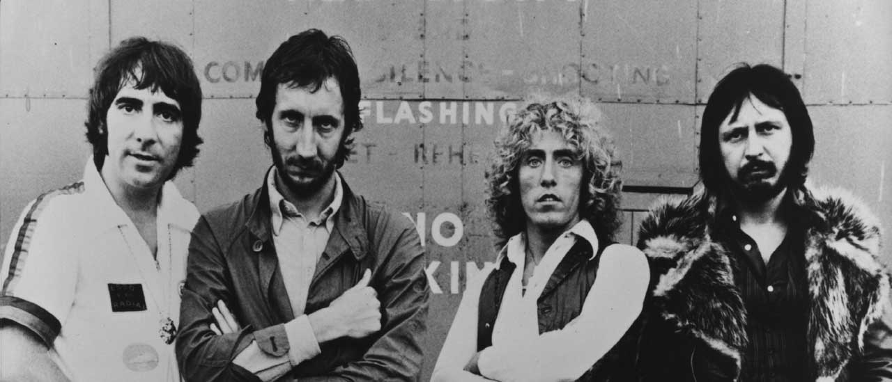 The Who group portrait, 1978