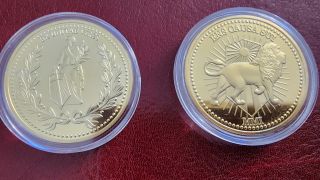 Collectors coins from Welcome to The Continental.