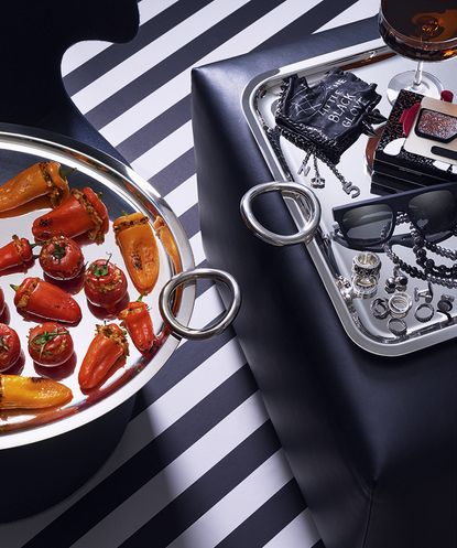 Karl Lagerfeld’s stuffed peppers and tomatoes