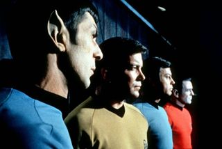 The original cast of Star Trek