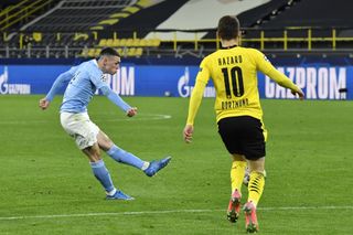 Phil Foden scored two crucial goals against Dortmund
