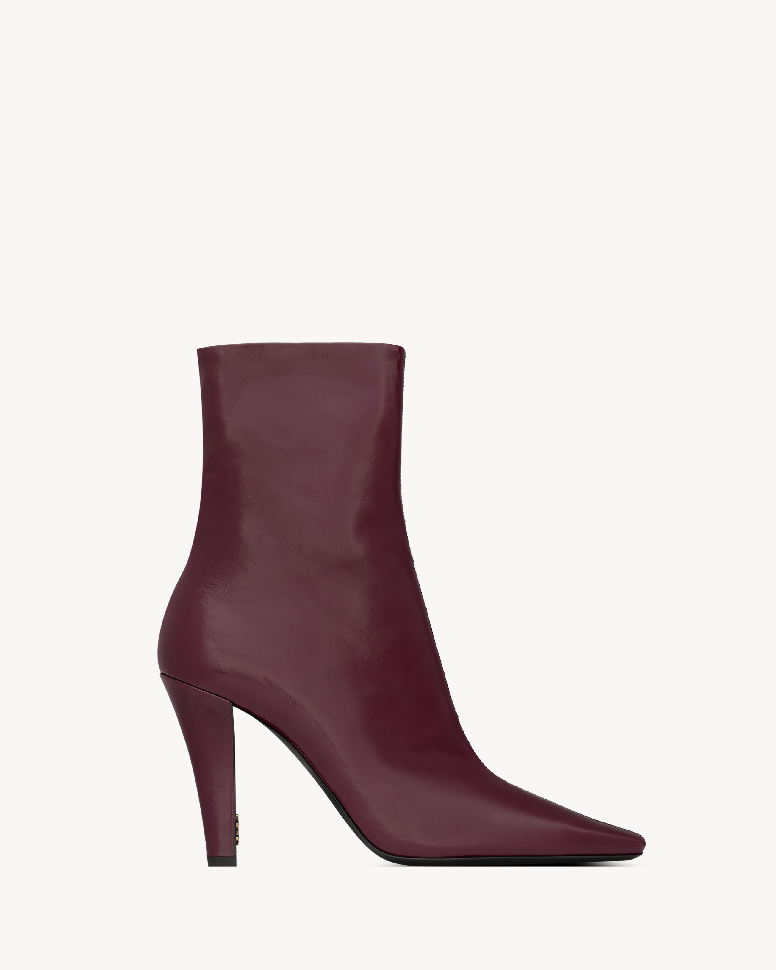 Jill Booties in Smooth Leather