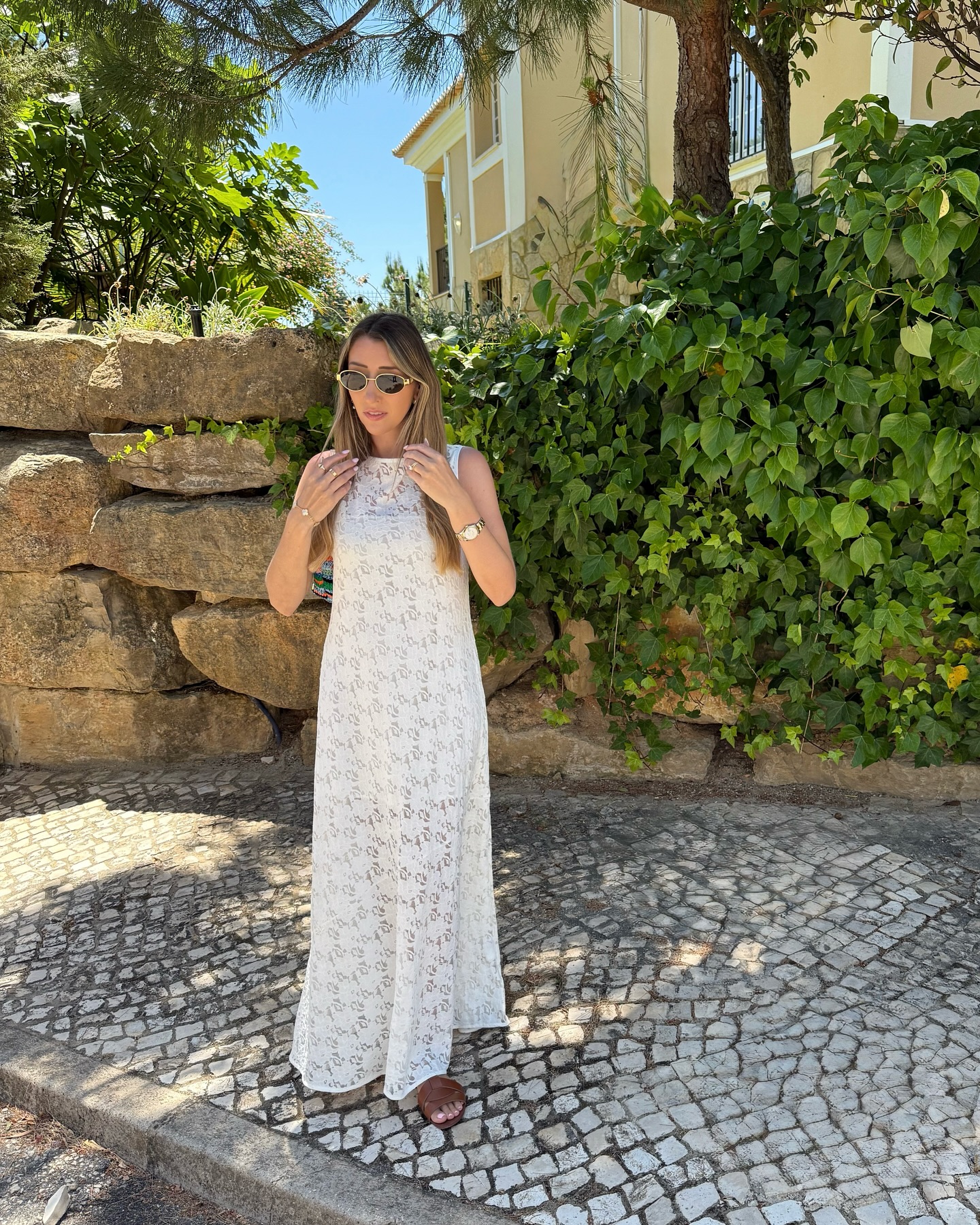 An image of @emilyegcook wearing one of the best DISSH dresses.