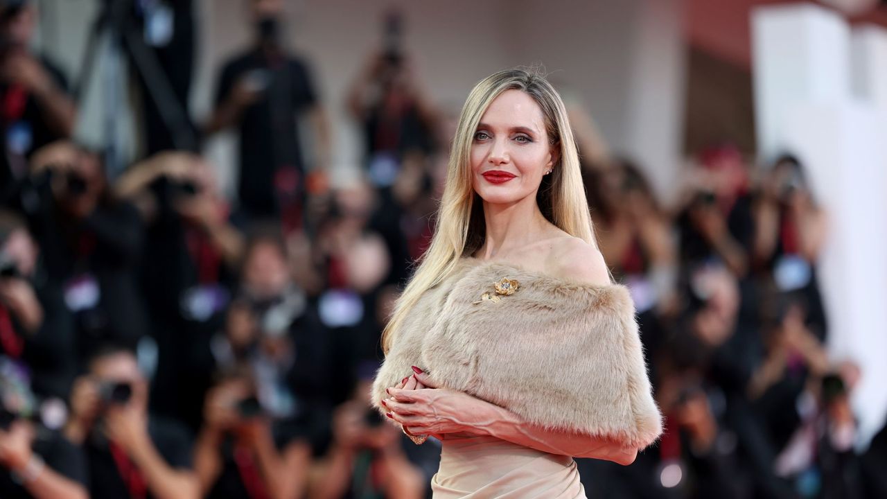 Angelina Jolie attends the Venice Film Festival