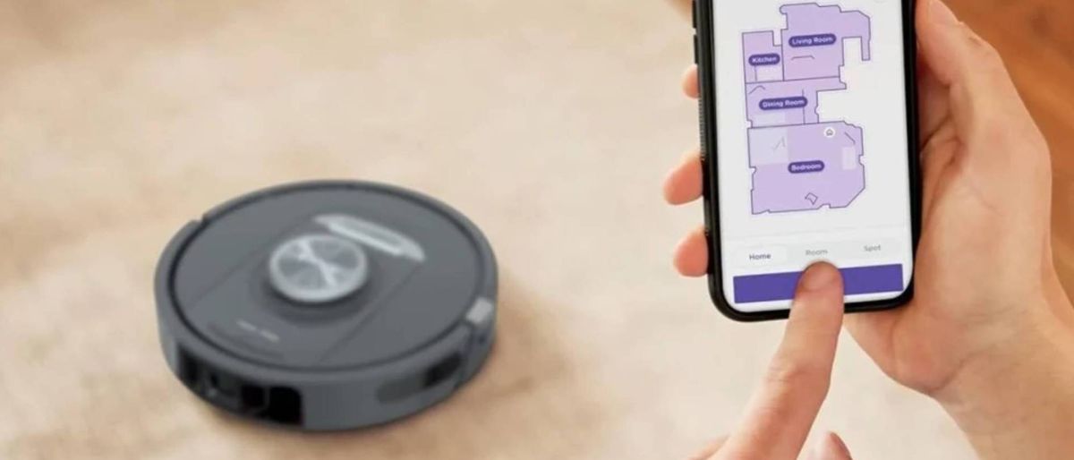 SharkClean app controlling Shark PD robot vac