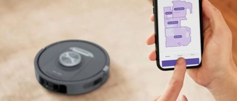 SharkClean app controlling Shark PD robot vac