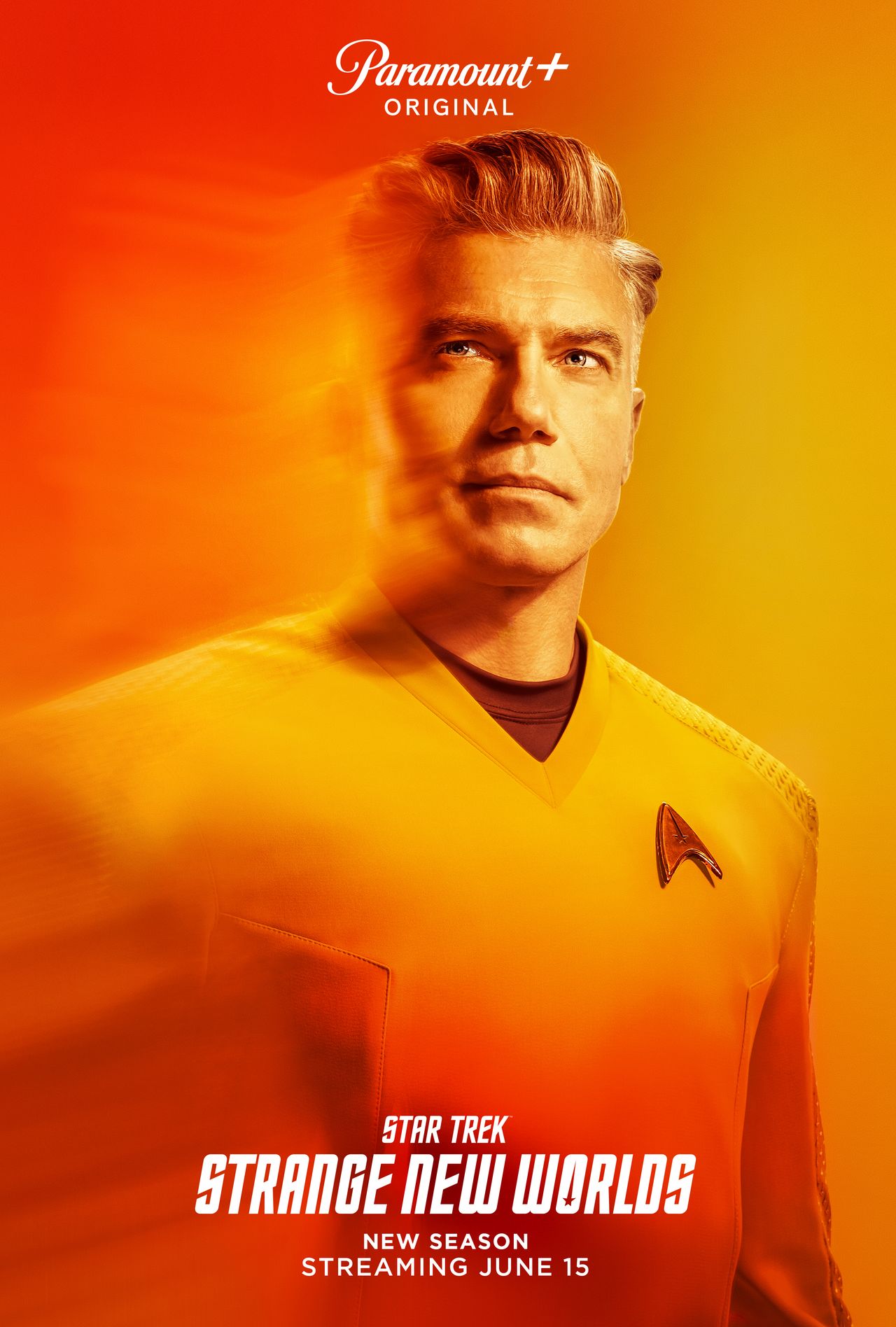 Anson Mount in Star Trek: Strange New Worlds season 2 promo image