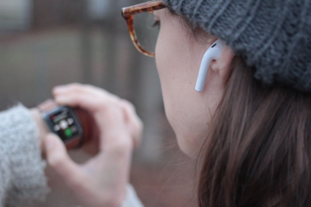 AirPods and Apple Watch